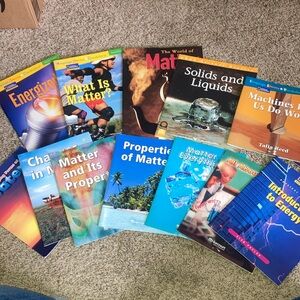 Science Book Collection - Vibrant Covers